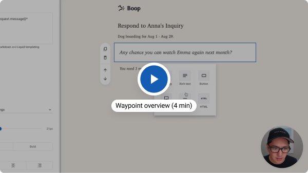 Waypoint overview demo